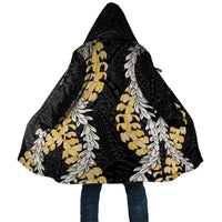 Puakenikeni and Maile Lei Cloak Black Double Strand Lei - Polynesian Pride