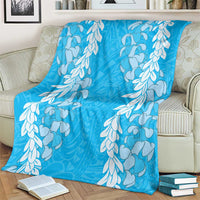 Puakenikeni and Maile Lei Blanket Blue Double Strand Lei LT9 - Polynesian Pride