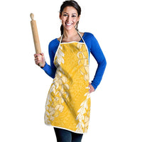 Puakenikeni and Maile Lei Apron Gold Double Strand Lei LT9 - Polynesian Pride