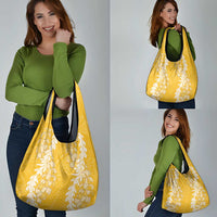 Puakenikeni and Maile Lei Grocery Bag Gold Double Strand Lei LT9 - Polynesian Pride