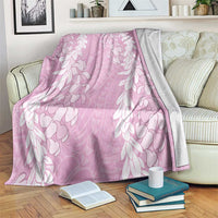 Puakenikeni and Maile Lei Blanket Pink Double Strand Lei LT9 Pink - Polynesian Pride