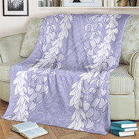 Puakenikeni and Maile Lei Blanket Purple Double Strand Lei LT9 - Polynesian Pride