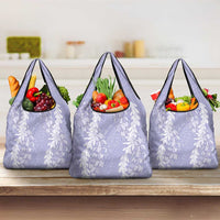 Puakenikeni and Maile Lei Grocery Bag Purple Double Strand Lei LT9 3-pack One Size Purple - Polynesian Pride
