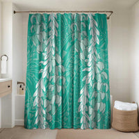 Puakenikeni and Maile Lei Bathroom Set Sage Green Double Strand Lei - Polynesian Pride