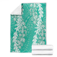 Puakenikeni and Maile Lei Blanket Sage Green Double Strand Lei LT9 - Polynesian Pride