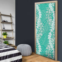 Puakenikeni and Maile Lei Door Cover Sage Green Double Strand Lei LT9 - Polynesian Pride