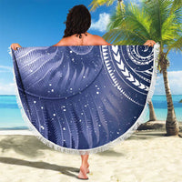 New Zealand Galaxy Fern Beach Blanket LT9 - Polynesian Pride