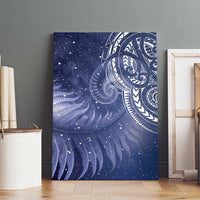 New Zealand Galaxy Fern Canvas Wall Art LT9 - Polynesian Pride