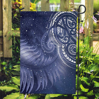 New Zealand Galaxy Fern Garden Flag LT9 Garden Flag Galaxy - Polynesian Pride