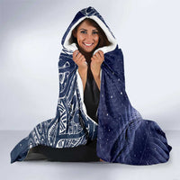 New Zealand Galaxy Fern Hooded Blanket LT9 - Polynesian Pride