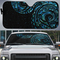 New Zealand Matariki Auto Sun Shade Galaxy Maori Tribal Tattoo - Polynesian Pride