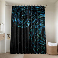 New Zealand Matariki Bathroom Set Galaxy Maori Tribal Tattoo - Polynesian Pride