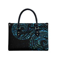New Zealand Matariki Leather Bag Galaxy Maori Tribal Tattoo - Polynesian Pride
