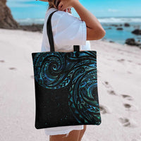New Zealand Matariki Tote Bag Galaxy Maori Tribal Tattoo - Polynesian Pride