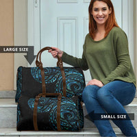 New Zealand Matariki Travel Bag Galaxy Maori Tribal Tattoo - Polynesian Pride