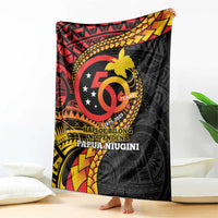Papua New Guinea Tribal Tattoo Blanket 50th Independence Anniversary LT9 - Polynesian Pride