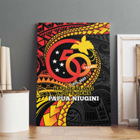 Papua New Guinea Tribal Tattoo Canvas Wall Art 50th Independence Anniversary LT9 - Polynesian Pride
