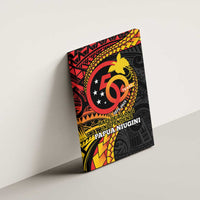 Papua New Guinea Tribal Tattoo Canvas Wall Art 50th Independence Anniversary LT9 - Polynesian Pride