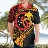 Papua New Guinea Tribal Tattoo Hawaiian Shirt 50th Independence Anniversary LT9 - Polynesian Pride