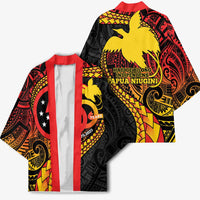 Papua New Guinea Tribal Tattoo Kimono 50th Independence Anniversary - Polynesian Pride