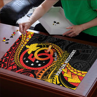 Papua New Guinea Tribal Tattoo Puzzle 50th Independence Anniversary - Polynesian Pride