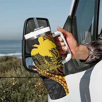Papua New Guinea Tribal Tattoo Tumbler With Handle 50th Independence Anniversary LT9 - Polynesian Pride