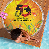 Papua New Guinea Unity in Diversity Beach Blanket 50th Indipendens Papua Niugini LT9 - Polynesian Pride