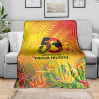 Papua New Guinea Unity in Diversity Blanket 50th Indipendens Papua Niugini LT9 - Polynesian Pride