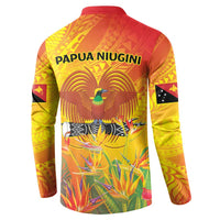 Papua New Guinea Unity in Diversity Button Sweatshirt 50th Indipendens Papua Niugini LT9 - Polynesian Pride
