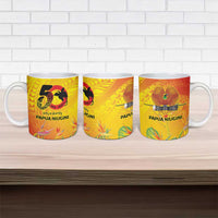 Papua New Guinea Unity in Diversity Ceramic Mug 50th Indipendens Papua Niugini - Polynesian Pride