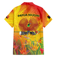 Papua New Guinea Unity in Diversity Family Matching Off The Shoulder Long Sleeve Dress and Hawaiian Shirt 50th Indipendens Papua Niugini