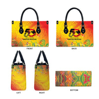 Papua New Guinea Unity in Diversity Leather Bag 50th Indipendens Papua Niugini - Polynesian Pride