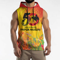 Papua New Guinea Unity in Diversity Sleeveless Hoodie 50th Indipendens Papua Niugini - Polynesian Pride