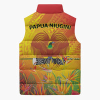 Papua New Guinea Unity in Diversity Sleeveless Puffer Jacket 50th Indipendens Papua Niugini - Polynesian Pride
