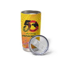 Papua New Guinea Unity in Diversity Tumbler Cup 50th Indipendens Papua Niugini LT9 - Polynesian Pride