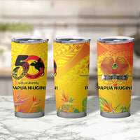 Papua New Guinea Unity in Diversity Tumbler Cup 50th Indipendens Papua Niugini LT9 - Polynesian Pride