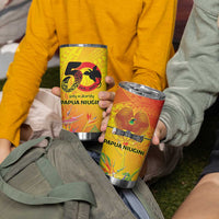 Papua New Guinea Unity in Diversity Tumbler Cup 50th Indipendens Papua Niugini LT9 - Polynesian Pride