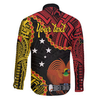 Personalised Papua New Guinea 49th Anniversary Family Matching Tank Maxi Dress and Hawaiian Shirt Hapi De bilong Indipendens Papua Niugini LT9 - Polynesian Pride