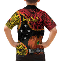 Personalised Papua New Guinea 49th Anniversary Hawaiian Shirt Hapi De bilong Indipendens Papua Niugini LT9 - Polynesian Pride