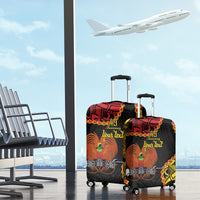 Personalised Papua New Guinea 49th Anniversary Luggage Cover Hapi De bilong Indipendens Papua Niugini