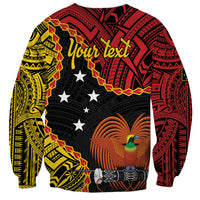 Personalised Papua New Guinea 49th Anniversary Sweatshirt Hapi De bilong Indipendens Papua Niugini LT9 - Polynesian Pride