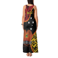 Personalised Papua New Guinea 49th Anniversary Tank Maxi Dress Hapi De bilong Indipendens Papua Niugini LT9 - Polynesian Pride
