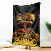 Personalised Papua New Guinea 49th Anniversary Blanket Bird of Paradise Unity In Diversity LT9 - Polynesian Pride
