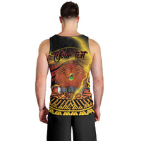 Personalised Papua New Guinea 49th Anniversary Men Tank Top Bird of Paradise Unity In Diversity LT9 - Polynesian Pride