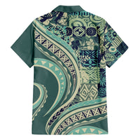 Hawaiian Hibiscus Tribal Vintage Motif Hawaiian Shirt Ver 1 LT9 - Polynesian Pride