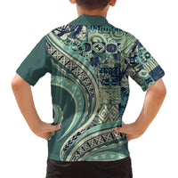 Hawaiian Hibiscus Tribal Vintage Motif Hawaiian Shirt Ver 1 LT9 - Polynesian Pride