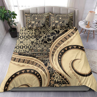 Hawaiian Hibiscus Tribal Vintage Motif Bedding Set Ver 2 LT9 - Polynesian Pride
