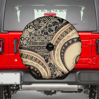 Hawaiian Hibiscus Tribal Vintage Motif Spare Tire Cover Ver 2 LT9 - Polynesian Pride