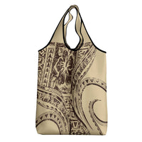 Hawaiian Hibiscus Tribal Vintage Motif Grocery Bag Ver 3 LT9 - Polynesian Pride