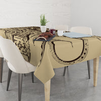 Hawaiian Hibiscus Tribal Vintage Motif Tablecloth Ver 3 LT9 - Polynesian Pride